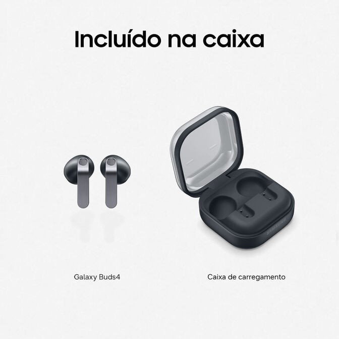 Earbuds Samsung Galaxy Buds 4 Bluetooth Preto image number 7