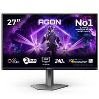 Monitor AGON by AOC PRO 27" AG276UZD QD-OLED UHD 240Hz 0.03ms Adaptive Sync HDR400