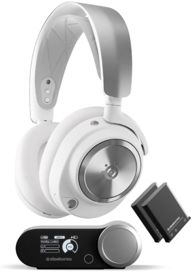 Headset SteelSeries Arctis Nova Pro Wireless / Bluetooth Branco image number 2