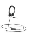 Headset Logitech H650e Stereo USB Preto image number null