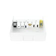 Caixa de liga&ccedil;&otilde;es multim&eacute;dia de parede Nanocable VGA + 2x HDMI + JACK 3,5 mm + 1x USB-C 10G + 1x USB-B 2.0 + 1x USB-A 3.0 + 1x RJ45 Cat.6A STP Branca image number null