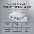 KVM Acesso Remoto GL.iNet GL-RM1PE Comet PoE Ethernet image number null