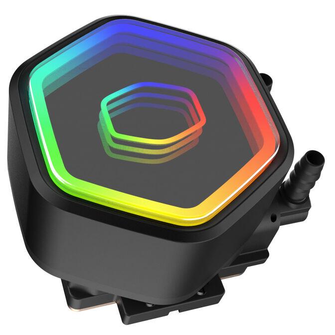 Water Cooler CPU Cooler Master MasterLiquid Core ARGB 240mm Preto image number 3
