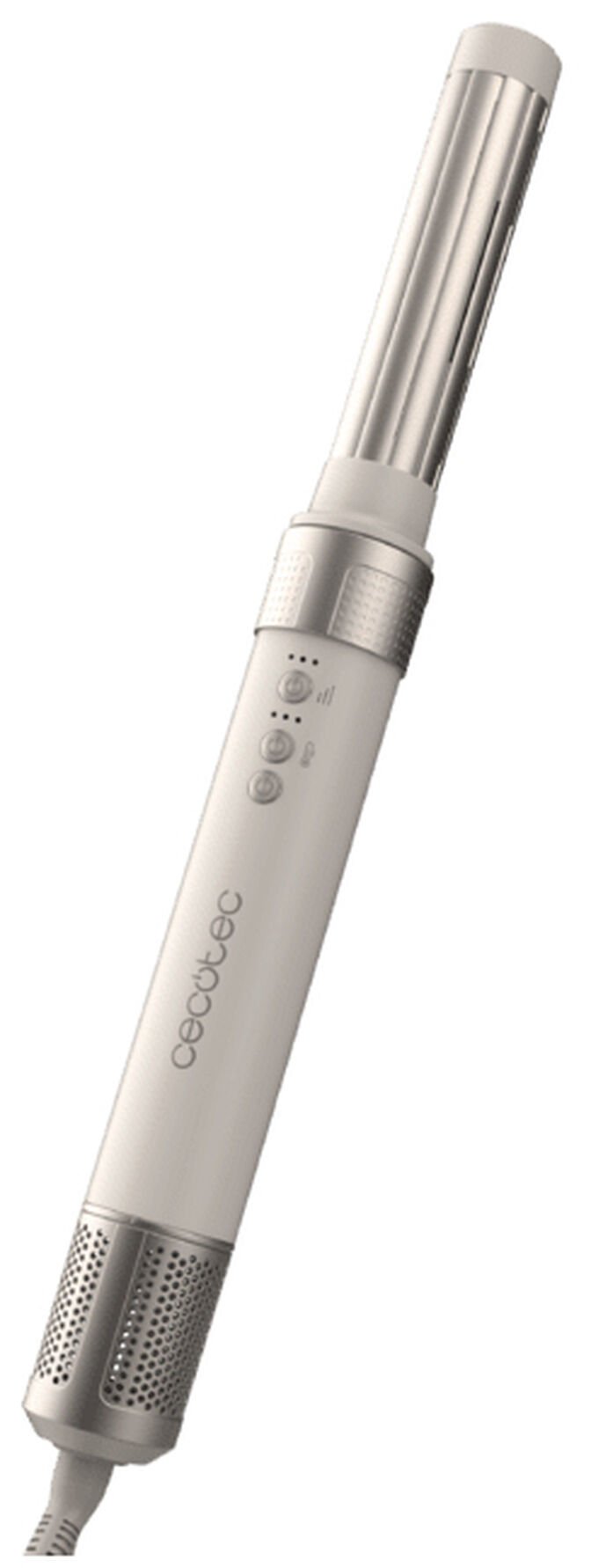 Modelador de Cabelo Cecotec Bamba Ceramic Care AirGlam 14 em 1 Champagne image number 1