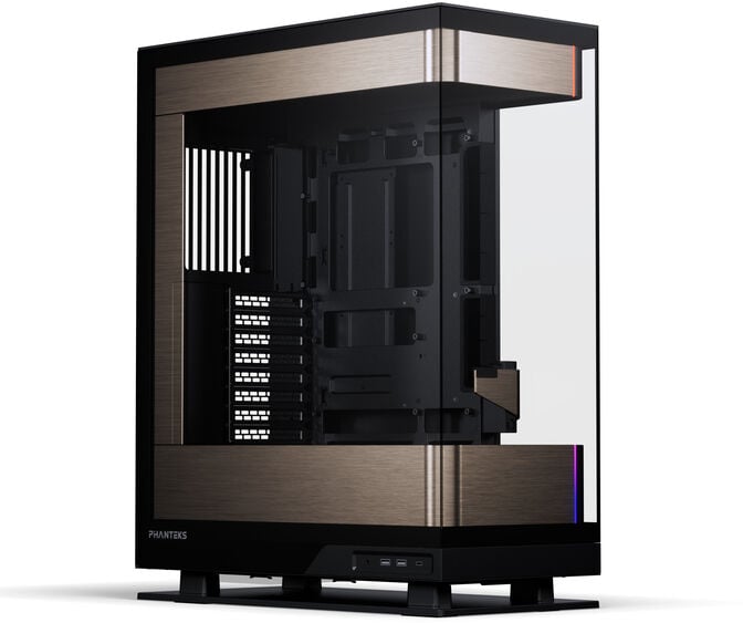 Caixa ATX Phanteks Evolv Series X2 Vidro Temperado DRGB Preto/Dourado image number 0