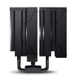 Cooler CPU Jonsbo CC90 Dual Tower com Display Preto - 2x 130mm image number null