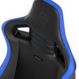 Cadeira noblechairs EPIC Compact - Preto / Carbono / Azul image number null
