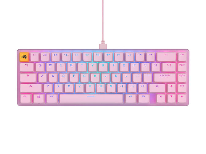 Teclado Mec&acirc;nico Glorious GMMK 2 Compact Rosa - Fox switch (ES) image number 0
