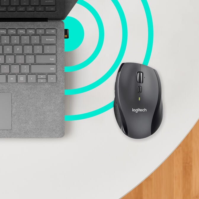 Rato Logitech M705 Marathon Wireless Preto image number 6