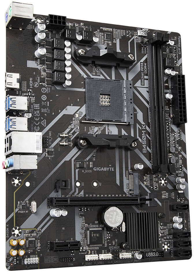 Motherboard Gigabyte B450M-K image number 2