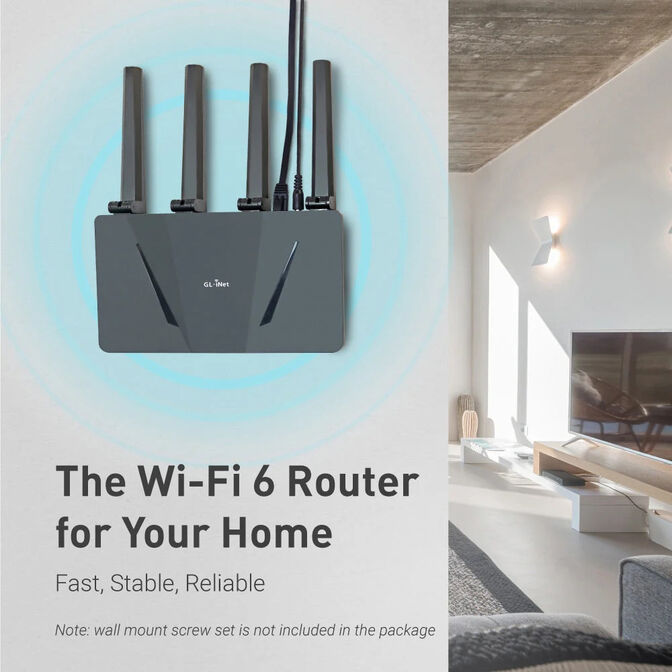 Router GL.iNet GL-AX1800 Flint Wireless Wi-Fi 6 Secure Router image number 8