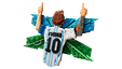 LEGO Editions: Lionel Messi &ndash; Celebra&ccedil;&atilde;o, 1427 Pe&ccedil;as (43018) image number null