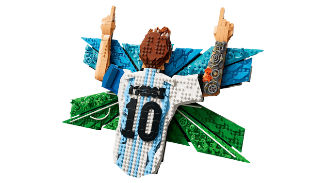 LEGO Editions: Lionel Messi &ndash; Celebra&ccedil;&atilde;o, 1427 Pe&ccedil;as (43018) image number 2