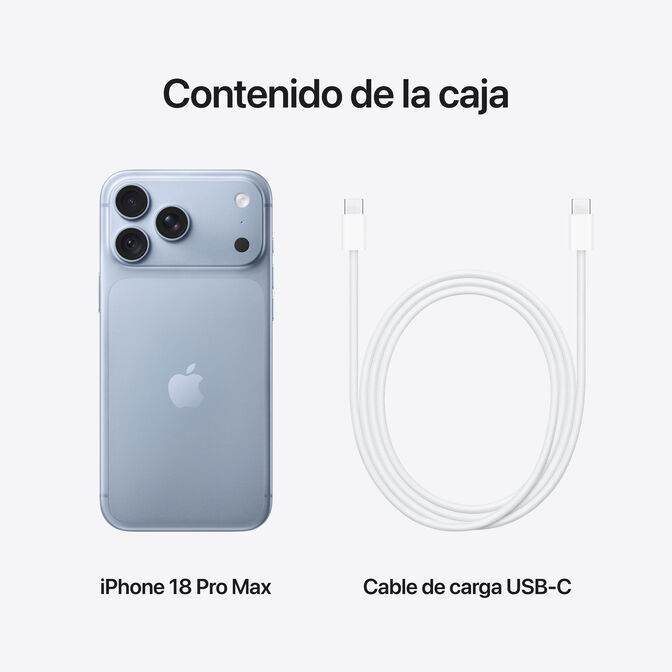 Smartphone iPhone 18 Pro Max 6.9" 2Tb Glacier image number 6