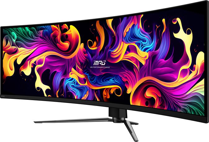 Monitor Curvo MSI MPG 491CQP QD-OLED 49" DQHD 144Hz USB-C image number 13