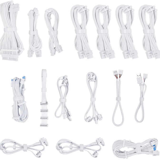 Fonte Modular Lian Li Edge 1300W 80+ Platinum Branco image number 6