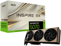 Gr&aacute;fica MSI GeForce&reg; RTX 5070 INSPIRE 3X OC 12GB GDDR7 DLSS4