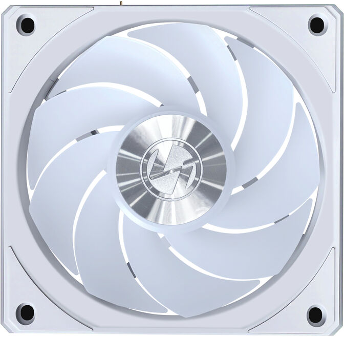 Ventoinha Lian Li UNI FAN CL120 Wireless RGB Reverse Blade PWM Branco 120mm image number 4