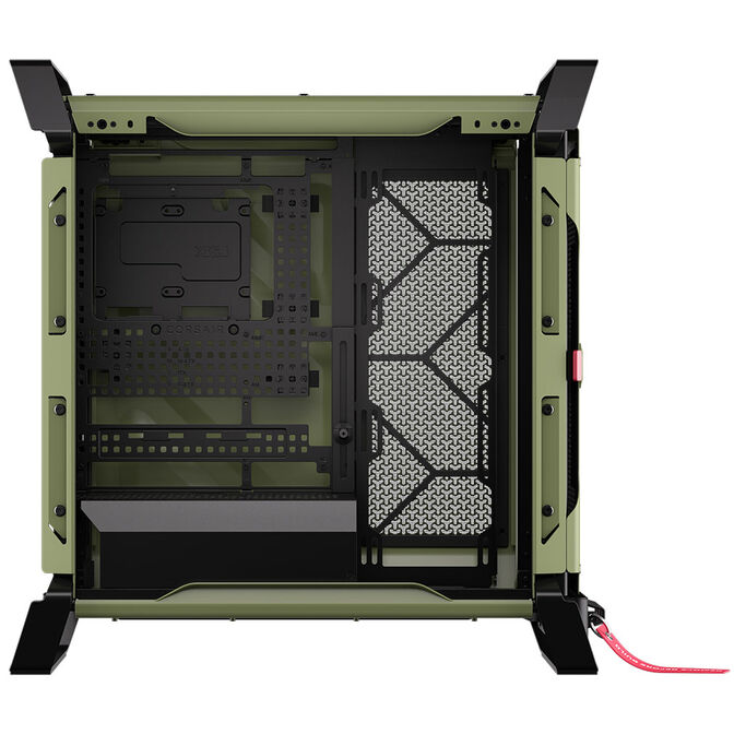 Caixa E-ATX Corsair WARTHOG Perfomance Verde Militar Vidro Temperado image number 5
