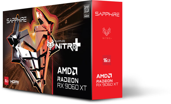 Gr&aacute;fica Sapphire Radeon RX 9060 XT Nitro+ OC 16GB GDDR6 image number 7