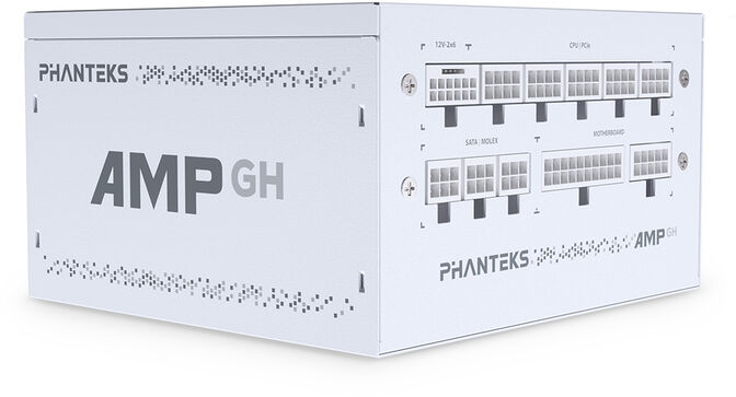 Fonte Modular Phanteks AMP GH PCIe 5.0 850W 80+ Gold Branca image number 0