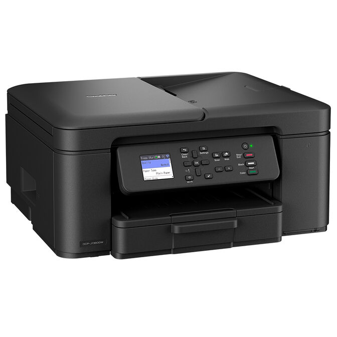 Impressora Multifun&ccedil;&otilde;es a Jato de Tinta Brother DCP-J1360DW WiFi image number 2