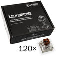 Pack 120 Switches Kailh Box Brown para Glorious GMMK image number null