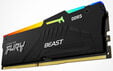 Kingston 16GB DDR5 5200MHz FURY Beast RGB 1R CL40 image number null