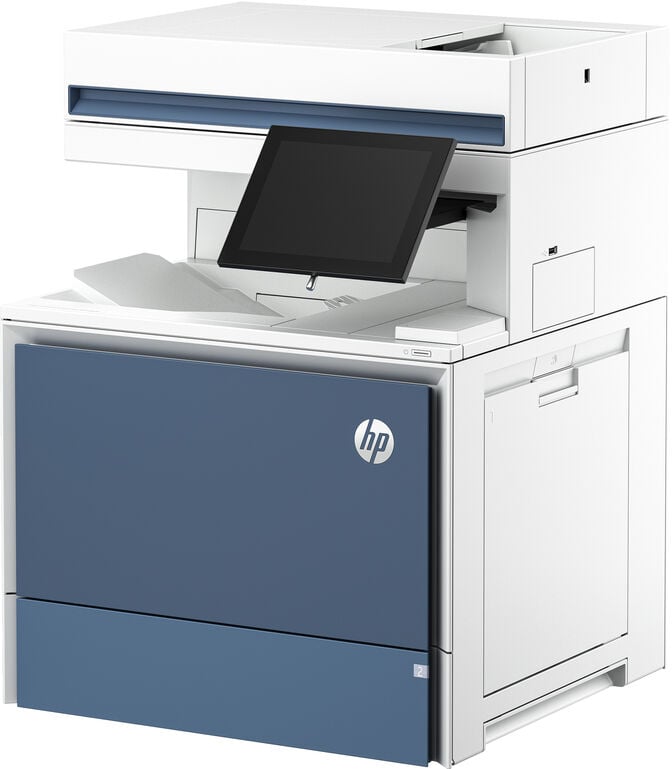 Impressora Multifun&ccedil;&otilde;es Laser HP Color LaserJet Enterprise MFP 6800dn Cores image number 2