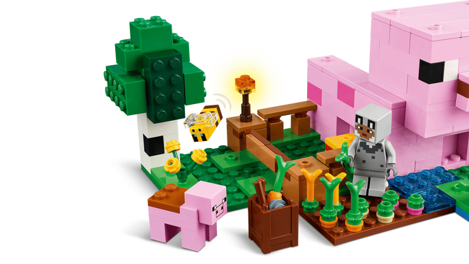 LEGO Minecraft: A Casa do Porco Beb&eacute;, 238 Pe&ccedil;as (21268) image number 4