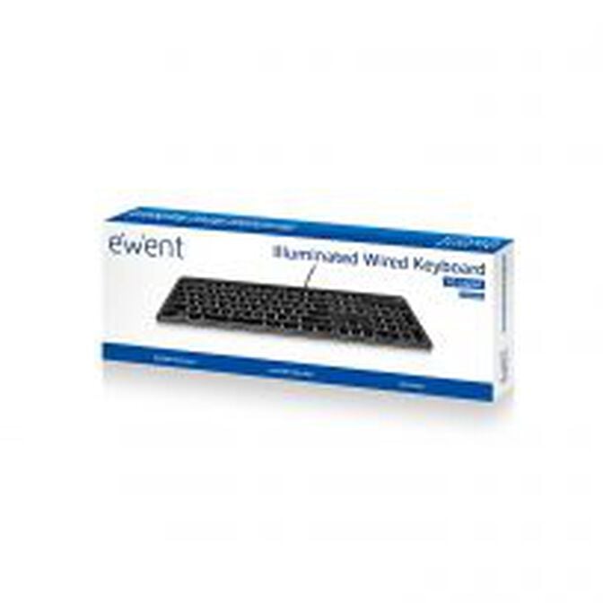Teclado Ewent EW3270 Silent Retroiluminado PT Preto image number 2
