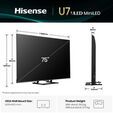 Televis&atilde;o Hisense 75U7Q 75" Mini LED UltraHD 4K VIDAA image number null