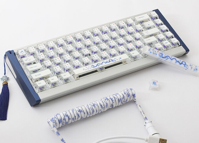 Teclado Mec&acirc;nico Ducky Year of the Dragon MX2A Purple Limited Edition (PT) image number 1