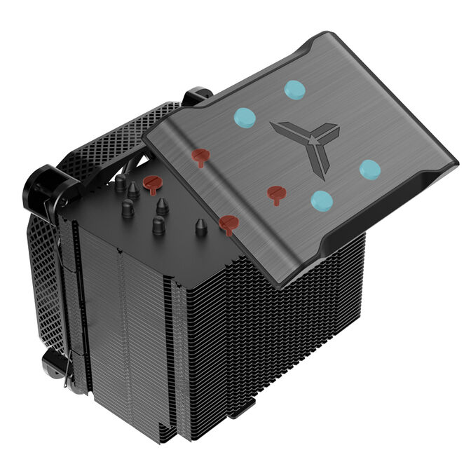 Cooler CPU Jonsbo HX6250 Preto - 140mm (LGA 1700) image number 10