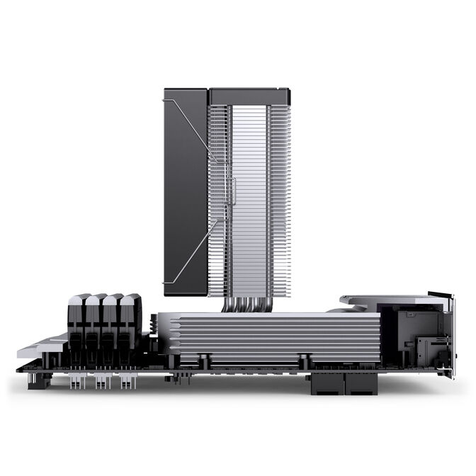 Cooler CPU Jonsbo CA40 ARGB Preto - 120mm image number 14