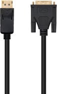 Cabo Conversor Nanocable DisplayPort/M > DVI/M 2 M Preto image number null