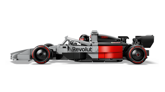 LEGO Speed Champions: Carro de Corrida Audi Revolut F1 Team R26, 216 Pe&ccedil;as (77259) image number 4
