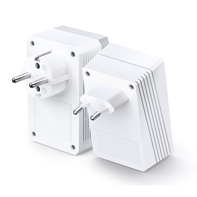 Powerline TP-Link TL-WPA4226 KIT AV600 Homeplug AV Fast Ethernet Passthrough Wi-Fi 300Mbps image number 4