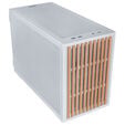 Caixa Micro-ATX Lian Li x Dan Cases B4 Branca Madeira image number null