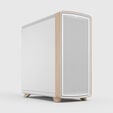 Caixa E-ATX Fractal Design Summit Chalk White Solid image number null