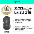 Rato Logitech Signature M750 L 4000DPI Wireless/Bluetooth Grafite image number null