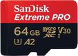 Cart&atilde;o SanDisk Extreme Pro MicroSDHC/SDXC UHS-I U3 V30 64GB image number null