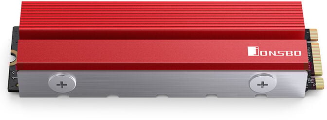 Cooler Jonsbo M.2 -6 SSD Vermelho image number 3