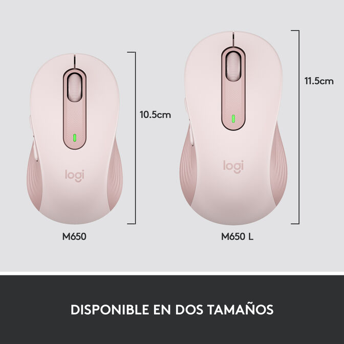 Rato Logitech Signature M650 Wireless Rose image number 13