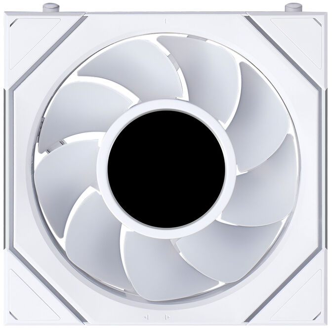 Ventoinha Lian Li UNI FAN SL120 LCD Infinity FLEX Wireless Reverse Blade Branco 120mm image number 4