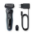 M&aacute;quina de Barbear Braun Series 5 50-M1000s Preto/Azul image number null