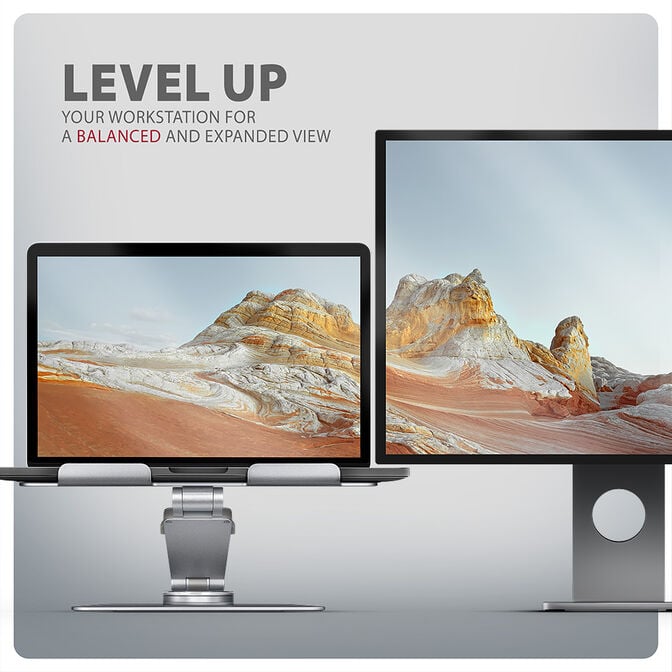 Suporte Elevat&oacute;rio Rotativo AXAGON STND-LR para Port&aacute;teis 10"-16" image number 17