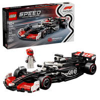 LEGO Speed Champions: Carro de Corrida MoneyGram Haas F1 Team VF-24, 242 Pe&ccedil;as (77250)