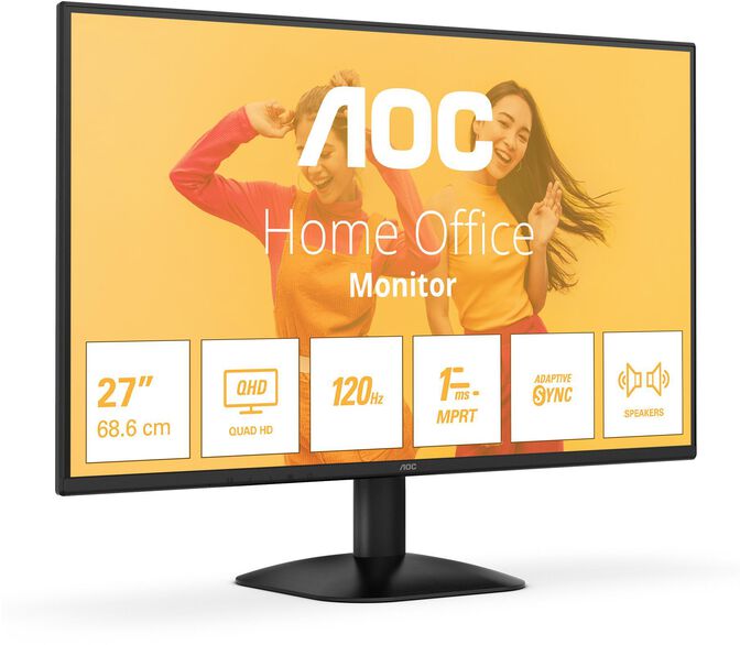 Monitor AOC 27" Q27B35S3 IPS QHD 120Hz image number 8