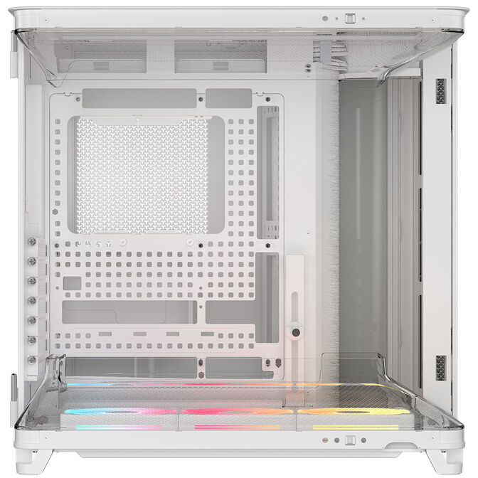 Caixa E-ATX Corsair AIR 5400 LX-R Link Branca Vidro Temperado image number 3